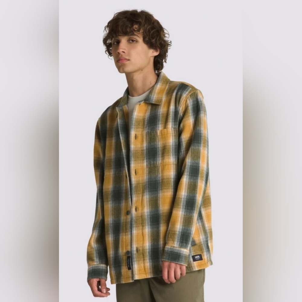 Vans Pemberton Long Sleeve Woven Shacket *NWT*